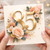 85th Birthday Card, Elegant Floral Gold Number Design