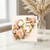 85th Birthday Card, Elegant Floral Gold Number Design