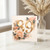 89th Birthday Card, Elegant Floral Gold Number Card