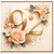 92nd Birthday Card, Floral Gold Number 92 Birthday Card