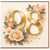 98th Birthday Card, Floral Gold Number 98 Birthday Card