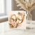 99th Birthday Card, Elegant Floral Gold Number 99 Card