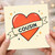 Cousin Card, Heart Banner Cousin Greeting Card