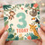 3rd Birthday Card Jungle Animals Today Card