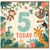 5th Birthday Card, Jungle Animals Today Card