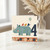 4th Birthday Card Cute Rhino and Birds