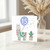 15th Birthday Card, Cute Llama and Cactus Design