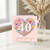 40th Birthday Card for Her, Floral Heart 40 Years Young Card
