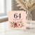 64th Birthday Card, 64 & Fabulous Floral Card