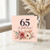 65th Birthday Card, 65 & Fabulous Floral Card