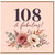 108th Birthday Card, 108 & Fabulous Floral Birthday Card