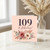 109th Birthday Card, 109 & Fabulous Floral Greeting Card