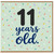 11th Birthday Card, 11 Years Old Card