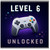 6th Birthday Card for Gamer, Level 6 Unlocked Gaming Card