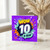 10th Birthday Card, Wow H - Bday Comic Style Birthday Card
