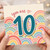 10th Birthday Card, You Are 10 Rainbow Design