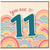 11th Birthday Card