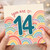 14th Birthday Card, You Are 14 Rainbow Card