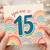 15th Birthday Card, You Are 15 Rainbow Design