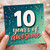 10th Birthday Card, 10 Years of Awesome Birthday Card