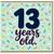 13th Birthday Card, 13 Years Old Card