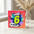 6th Birthday Card, OMG 6 H - BDAY Card