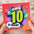 10th Birthday Card, OMG 10 H - Bday Card