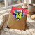 14th Birthday Card, OMG H - BDAY Colourful Neon Design