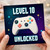10th Birthday Card, Level 10 Unlocked Gaming Card
