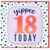 18th Birthday Card Yippee Today
