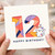 12th Birthday Card, Cute Cat Happy Birthday Card