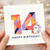 14th Birthday Card, Cute Cat Happy Birthday Card