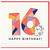 10th Birthday Card for Cat Lover, Cute Happy Birthday Card