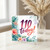 110th Birthday Card, Tropical Floral 110 Today!