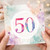 50th Birthday Card