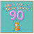 90th Birthday Card, Cute Cat Purr - fect Special Birthday Card