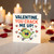 Funny Valentine's Day Card - Valentine You Crack Me Up - Cute Pun Cartoon, Romantic Card for Boyfriend, Girlfriend, Husband or Wife
