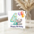 4th Birthday Card, Cute Elephant and Balloons Happy Birthday Card