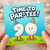 Golf Birthday Card, Time To Par - Tee Funny Golf Lover Card