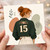 15th Birthday Card for Girl, Floral Illustration Design