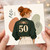 50th Birthday Card for Her, Stylish Illustrated Woman Design