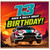 13th Birthday Card, Have a Rally Great Birthday, Rally Car Birthday Card
