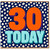 30th Birthday Card, 30 Today Card
