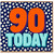 90th Birthday Card
