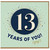 13th Birthday Card, Years of You Design