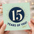 15th Birthday Card, 15 Years Of You Card, Happy 15th Birthday Card