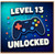 13th Birthday Card, Level 13 Unlocked Gaming Card