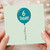 6th Birthday Card, 6 Today Balloon Happy Birthday Card