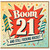 21st Birthday Card for Him, Boom 21 Funny Birthday Card