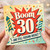 30th Birthday Card, Boom 30 and Still Rocket Birthday Card